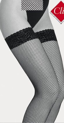 Clio Fishnet Stay Ups