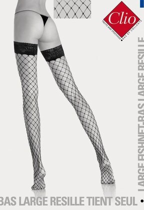 Clio Large Fishnet Stay Ups