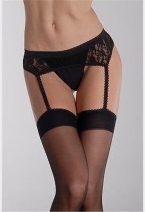 Suit Suspender kousen met kanten boord