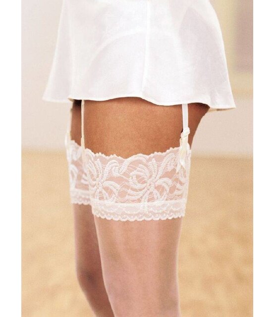 Aristoc 10D. Wedding Suspender Stockings with Lace Top Aristoc 10D. Wedding Suspender Stockings with Lace Top