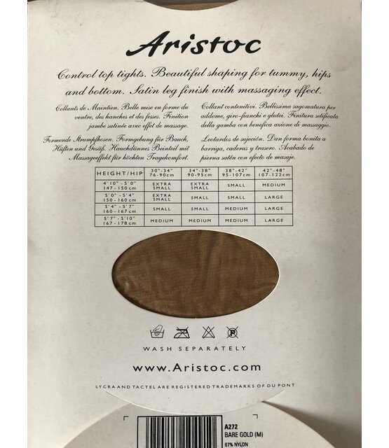 Aristoc 15Den. BruidsPanty met Control Top