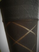 Diamond Opaque 60 Denier Hold Ups - Elegant Ruitpatroon