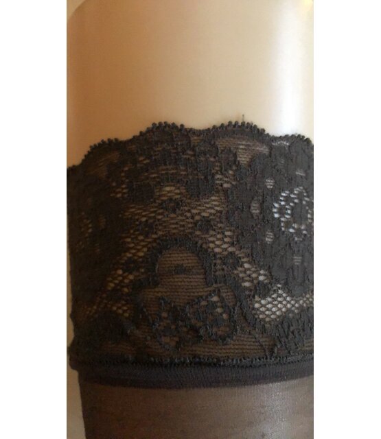 Pretty Polly 10D. "Nylons" Lace Top Suspender Stockings Pretty Polly 10D. "Nylons" Lace Top Suspender Stockings