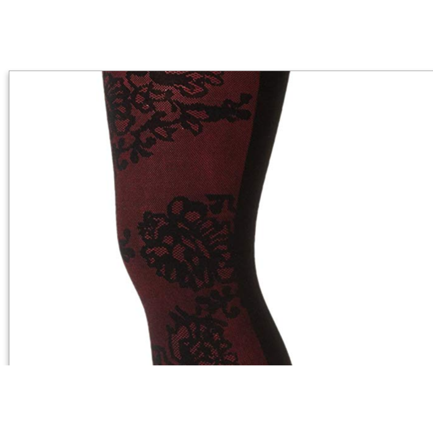 Pretty Polly  Pretty Opaque Lace Overlay Tights