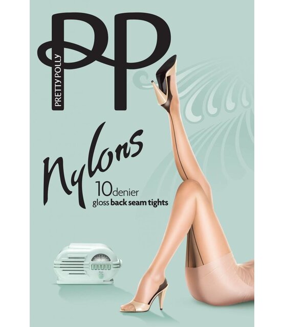 Pretty Polly 10D. "Nylons" gloss Backseam Tights Pretty Polly 10D. "Nylons" gloss Backseam Tights