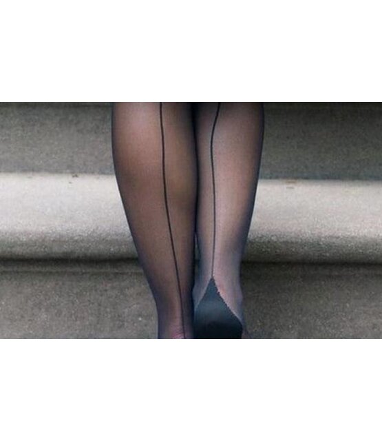 Pretty Polly 10D. "Nylons" gloss Backseam Tights Pretty Polly 10D. "Nylons" gloss Backseam Tights