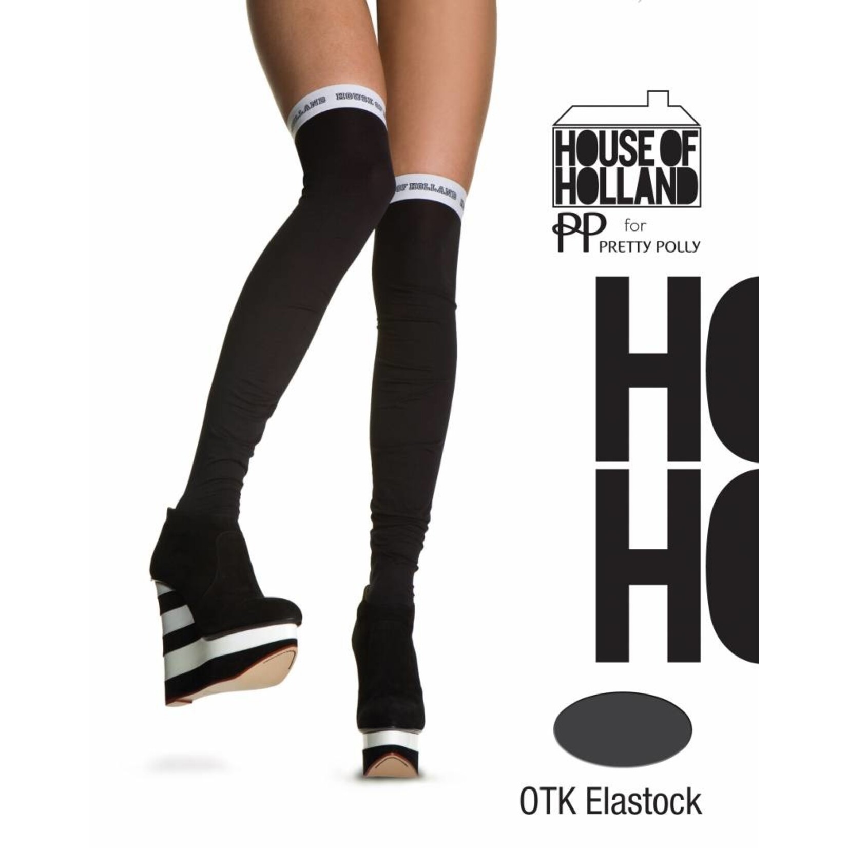 House of Holland House of Holland Over The Knee Elastock