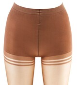 10D. "Nylons" secret slimmer Tighs with shapewear 10D. "Nylons" secret slimmer Tighs with shapewear