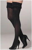 House of Holland Fringe Opaque Hold Ups