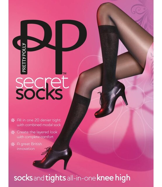 "Secret Socks" Model Sock Tights "Secret Socks" Model Sock Tights