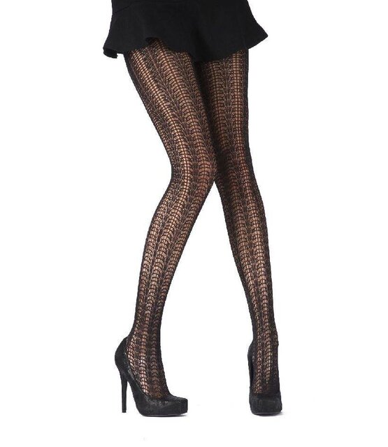 Feathery Chevron Tights Feathery Chevron Tights