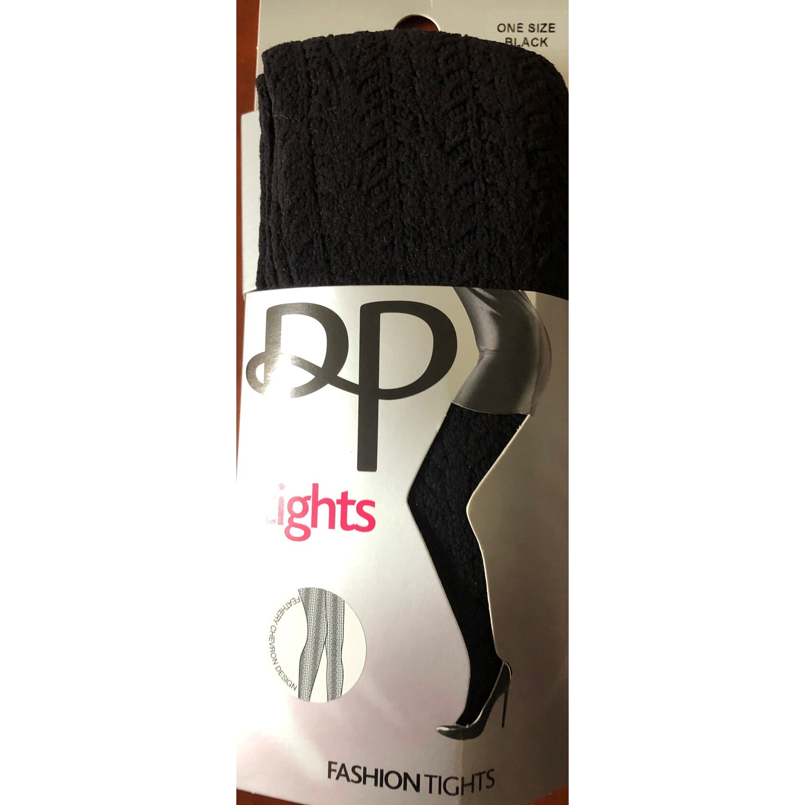 Pretty Polly  Feathery Chevron Tights