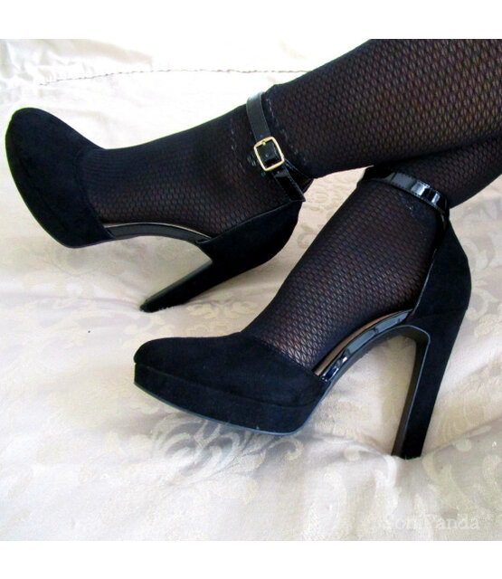 Panelled Mesh Tights Panelled Mesh Tights