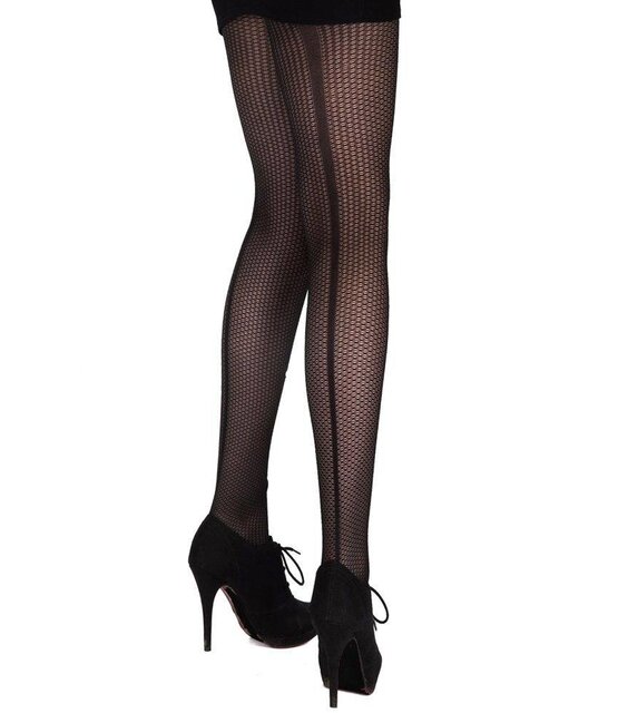 Panelled Mesh Tights Panelled Mesh Tights