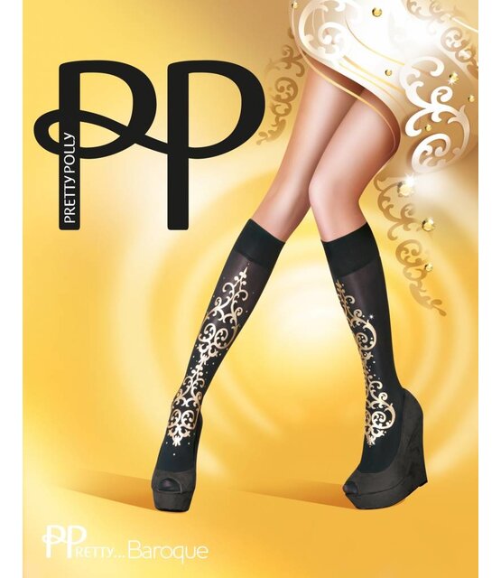 Baroque Embellished Fantasie kniekousen Baroque Embellished Fantasie kniekousen