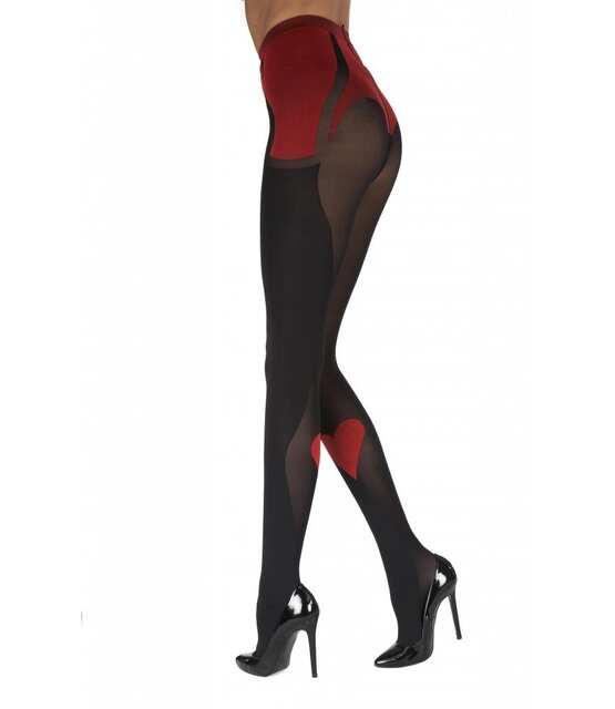 Heart Tromp L'oeil Tights van Joanne Hynes