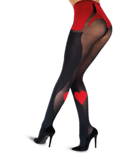 Heart Tromp L'oeil Tights van Joanne Hynes