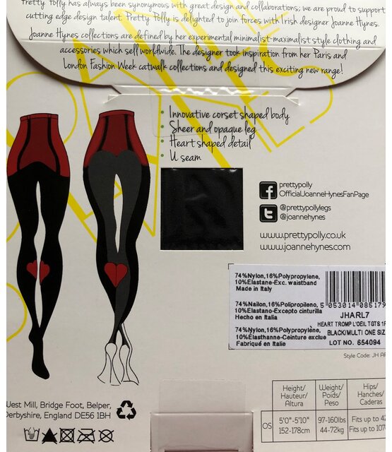 Heart Tromp L'oeil Tights van Joanne Hynes