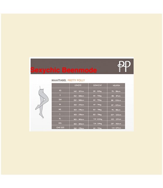 Pretty Polly Dogtooth Secret Panty met Overkneelook