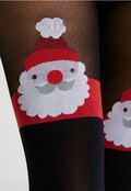 Pretty  Polly Santa Mock Hold Ups Tights Pretty  Polly Santa Mock Hold Ups Tights