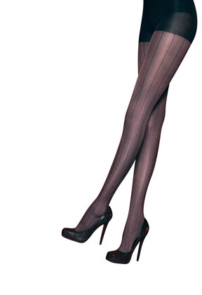 Chevron Panty in Grijstinten