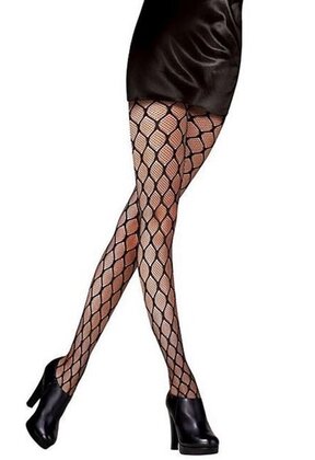 Double Net Panty met Dubbel Netmotief