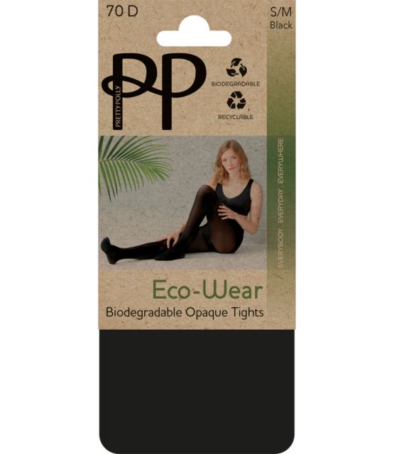 Pretty Polly 70D. 3D Biodegradable Opaque Tights