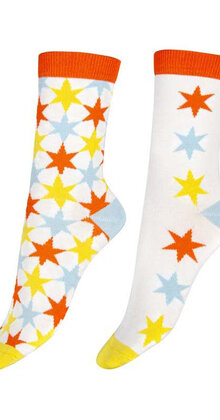 Star Bamboo sokken met sterren – 2 paar