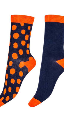 Oval & Spot Bamboo socks (2 paar)