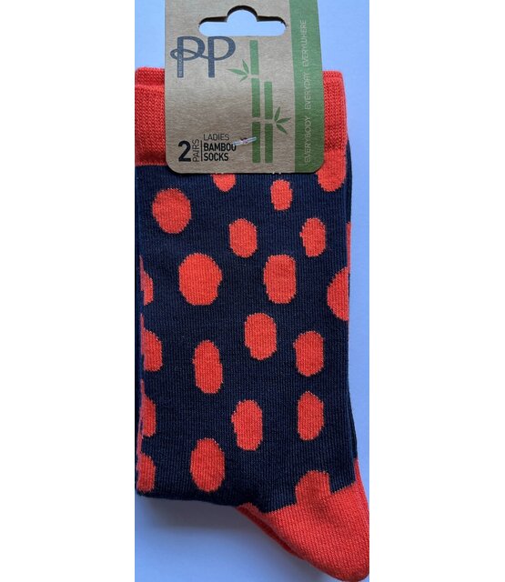 Pretty Polly Oval & Spot Bamboe  dames sokken 2 paar Pretty Polly Oval & Spot Bamboe  dames sokken 2 paar