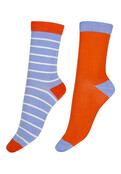 Pretty Polly Cornflower Stripe Bamboo sokken – 2 paar
