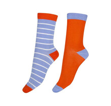 Pretty Polly Cornflower Stripe Bamboo sokken – 2 paar