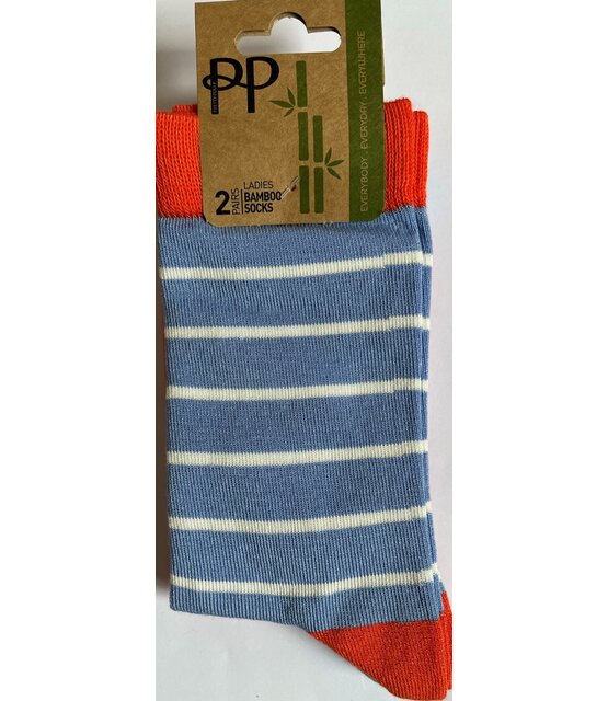 Pretty Polly Cornflower Bamboe dames sokken 2 paar