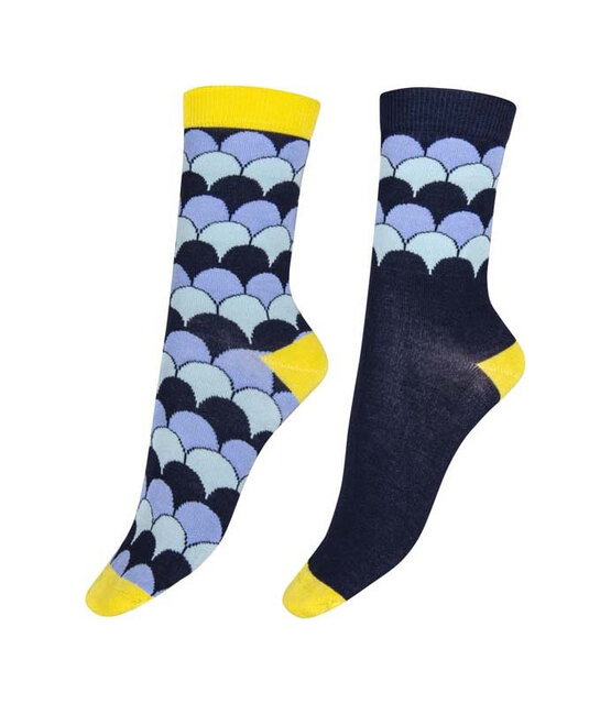 Pretty Polly Scallop Bamboe damessokken 2 paar