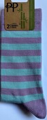 Pretty Polly  Stripe & Spot  Bamboe damessokken 2 paar
