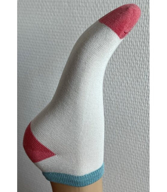 Pretty Polly Wide Stripe  Bamboe dames  sneakersokken 2 paar Pretty Polly Wide Stripe  Bamboe dames  sneakersokken 2 paar