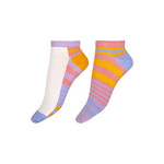 Pretty Polly  Bright Stripe Bamboo liners (2 paar)