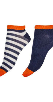 Stripe Liners sneakersokken – 2 paar