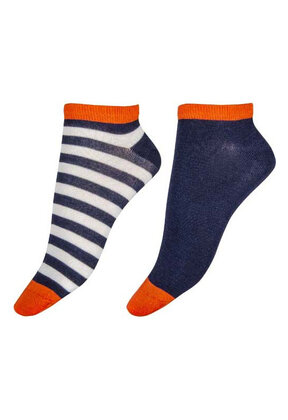 Stripe Liners sneakersokken – 2 paar