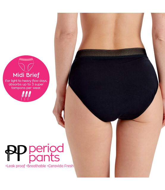 Midi Brief Period Pants / menstruatiebroekje by Pretty Polly Midi Brief Period Pants / menstruatiebroekje by Pretty Polly