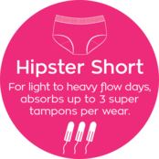 Hipster Short Period Pants_menstruatiebroekje