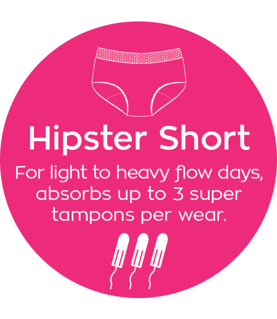 Hipster Short Period Pants_menstruatiebroekje