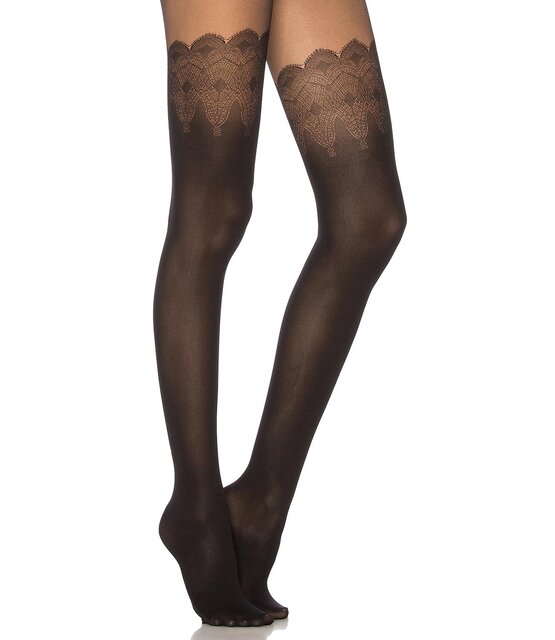 Pretty Polly Lace Mock Hold Up Panty