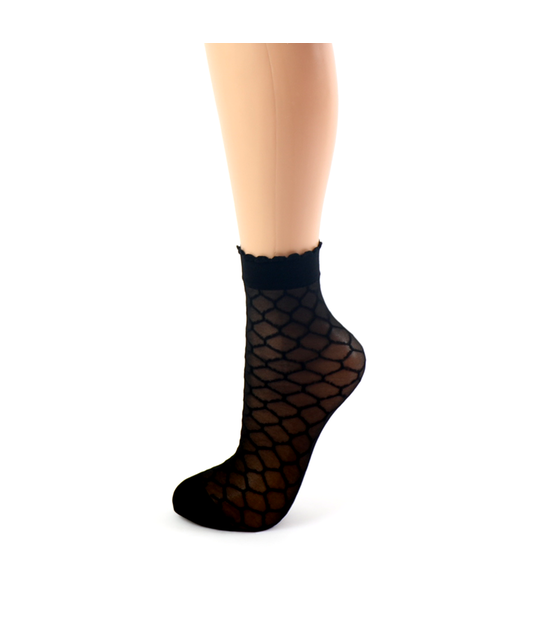 Pretty Polly Honeycomb Anklets