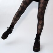 Pretty Polly Large Diamond Tights