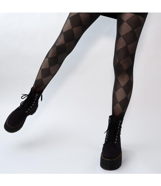 Pretty Polly Large Diamond Tights