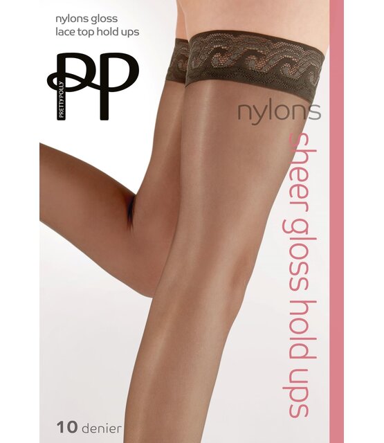 Pretty Polly Nylons Hold Ups – Glanzend en Comfortabel