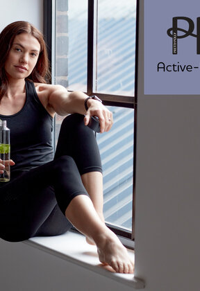 Active-Wear naadloze capri sportlegging
