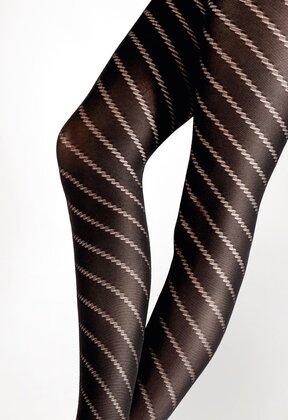 Spiral panty met spiraalpatroon