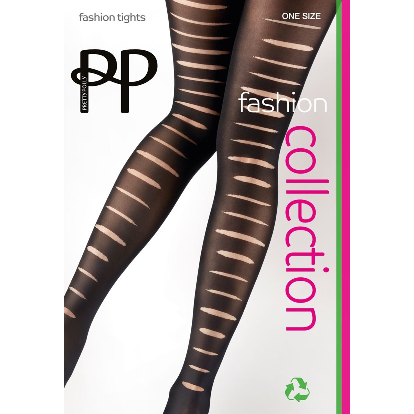 Pretty Polly  Pretty  Polly - fashion  panty met open gesneden effect in zwart